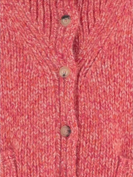 Gulerat cardigan Arch4 roz