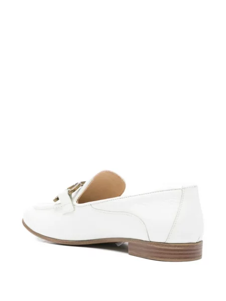 Pantofi loafer Sergio Moretti Firenze din piele alb