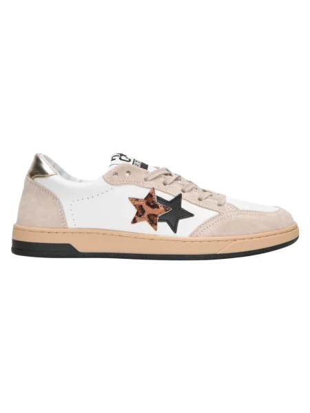 Sneakersy 2star zamszowe białe