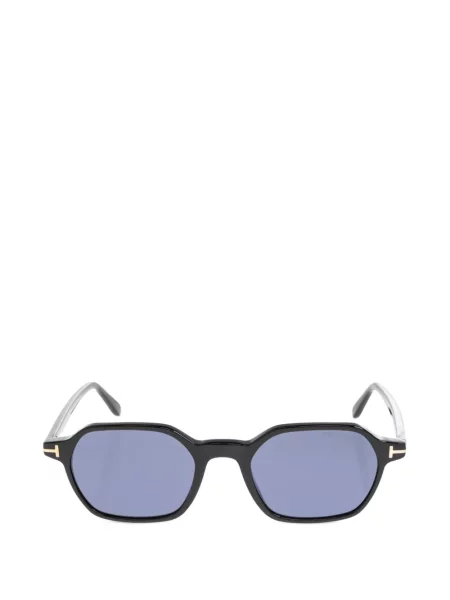 Ochelari de soare Tom Ford Eyewear cu imprimeu geometric negru