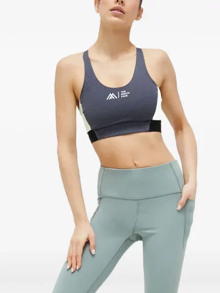 Sutien sport The North Face cu imagine gri