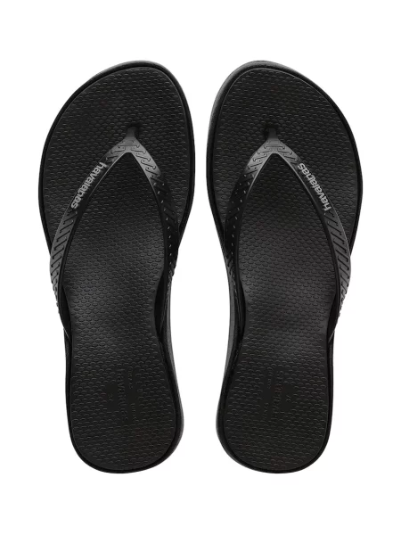 Japonke Havaianas HIGH PLATFORM črna
