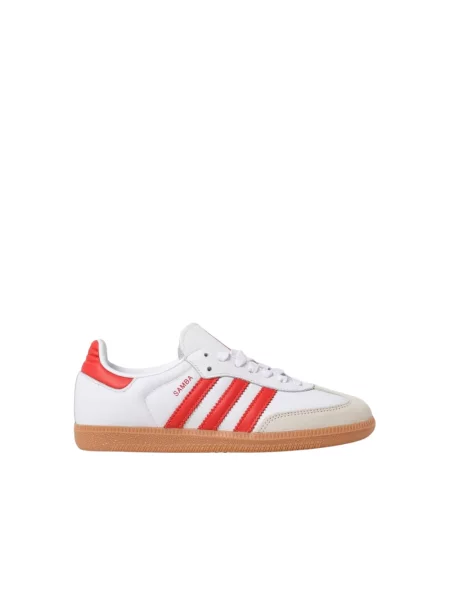 Sneakersy Adidas Samba skórzane klasyczne białe