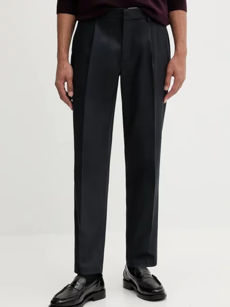 Kalhoty BARENA VENEZIA Pantalone Gazara tmavomodrá přiléhavé