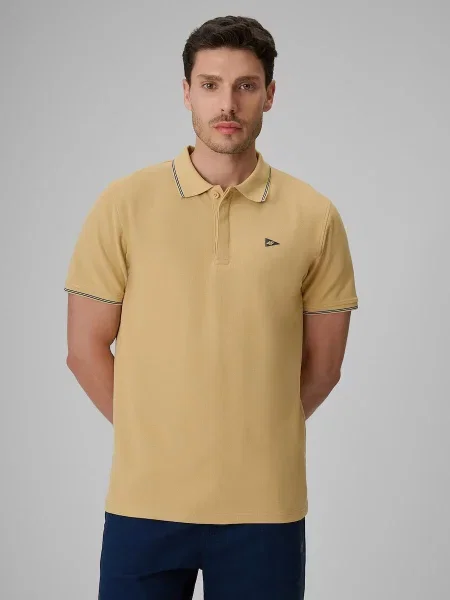 Koszulka polo 4F brązowa