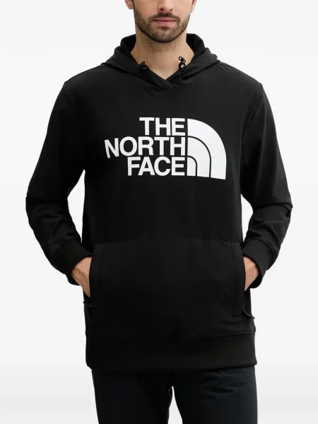 Hanorac cu glugă The North Face cu glugă cu imagine negru