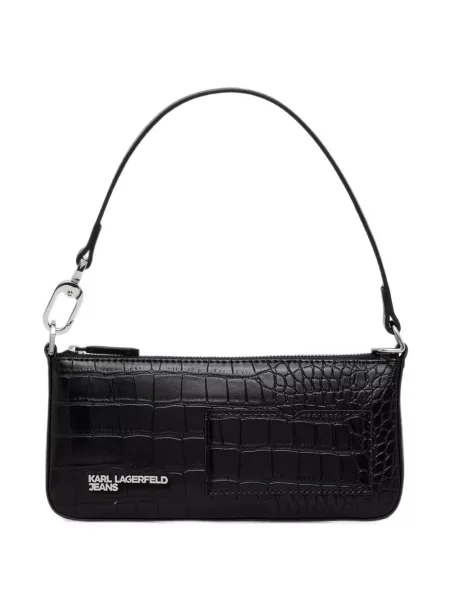 Geantă plic Karl Lagerfeld Jeans negru