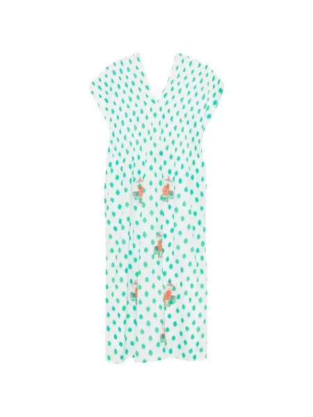 Sukienka midi Nimo With Love w grochy biała