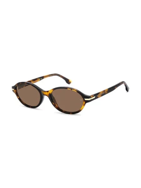 Victoria Beckham okulary przeciwsłoneczne brązowe