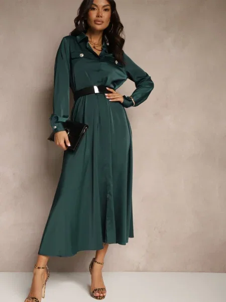 Rochie Vaminay verde