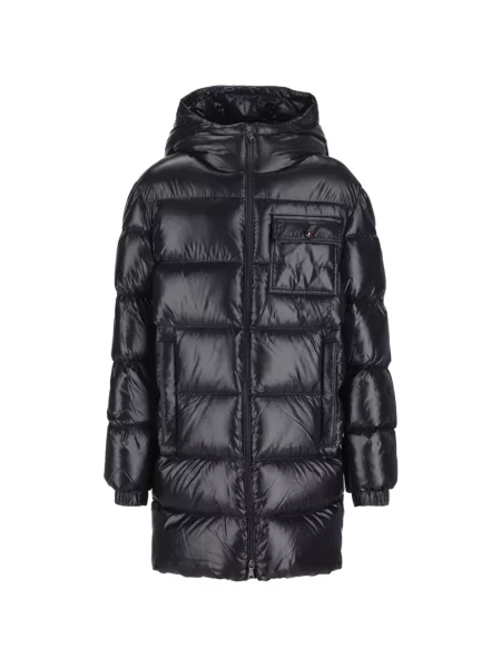 Płaszcz dziecięcy Moncler Enfant niebieski