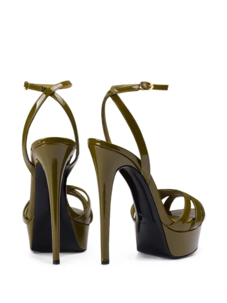 Sandale Le Silla din piele verde