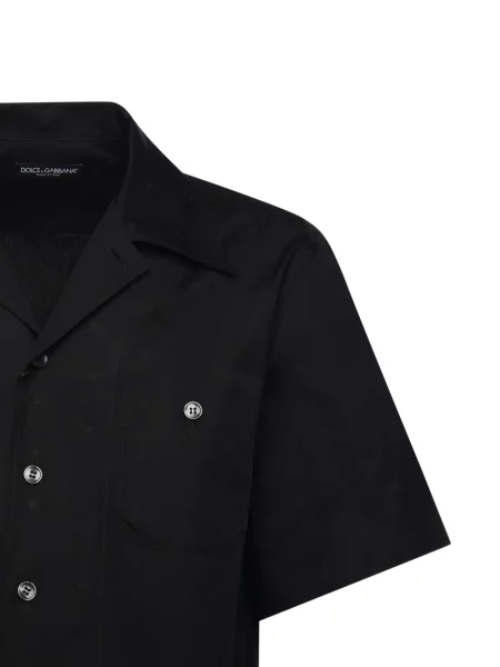 Cămașă Dolce & Gabbana scurtă negru