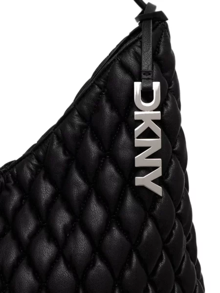 Matlasat geantă shopper Dkny negru