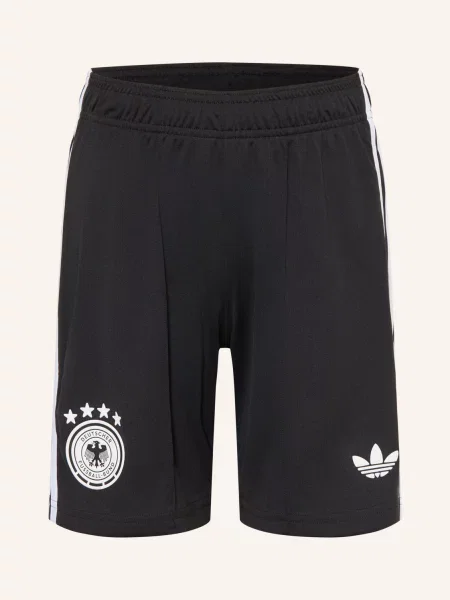 Adidas Szorty Niemcy 26 Dzieci Dres Zastępczy schwarz białe