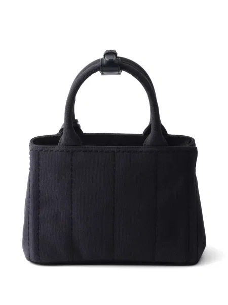Geantă Prada din canvas albastru