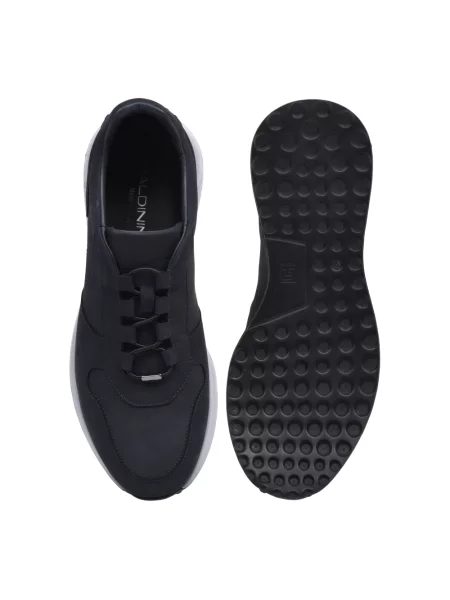 Sneakersy Baldinini zamszowe niebieskie