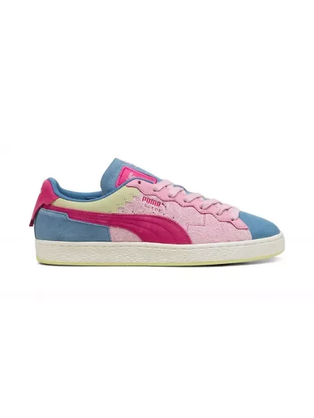 Sneakersy Puma Easy Rider zamszowe niebieskie