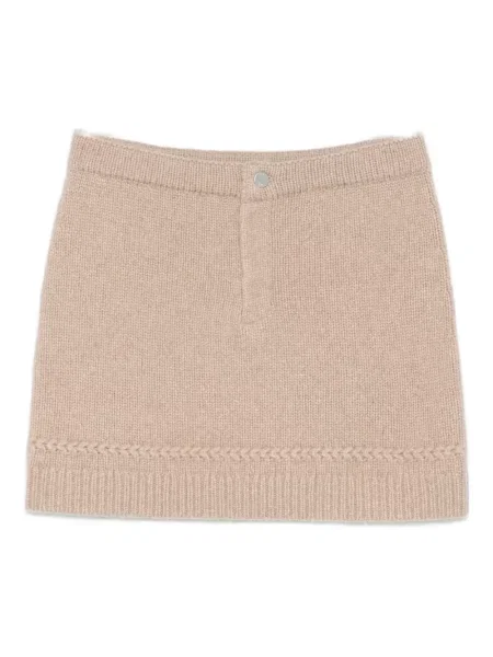 Dzianinowa mała mały spódnica mini Guest In Residence