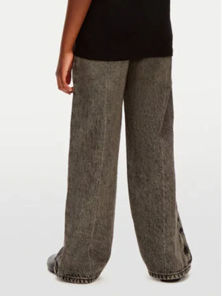 Dětské kalhoty Calvin Klein Jeans šedé
