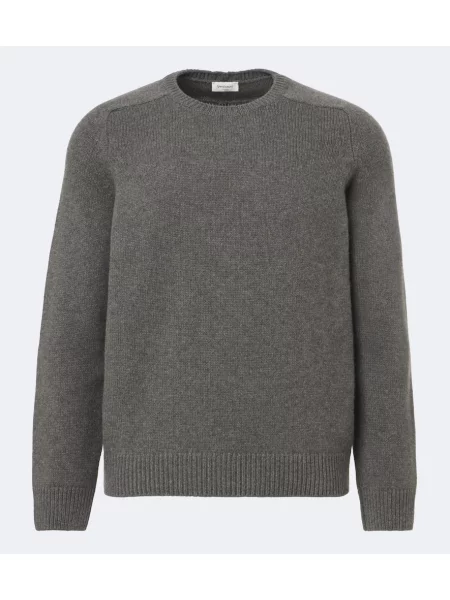 Pulover Saint Laurent de lână gri