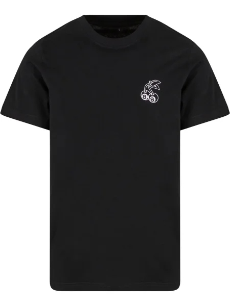 Mister Tee Tricou Cherry negru alb