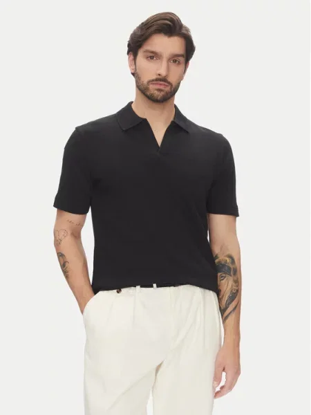 Polo majica Marc O'Polo črna