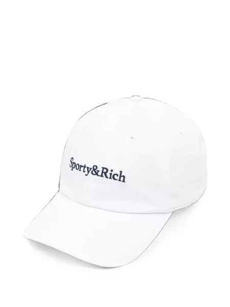 Șapcă Sporty & Rich cu broderie alb