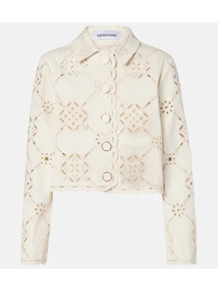 Geacă Veronica Beard alb