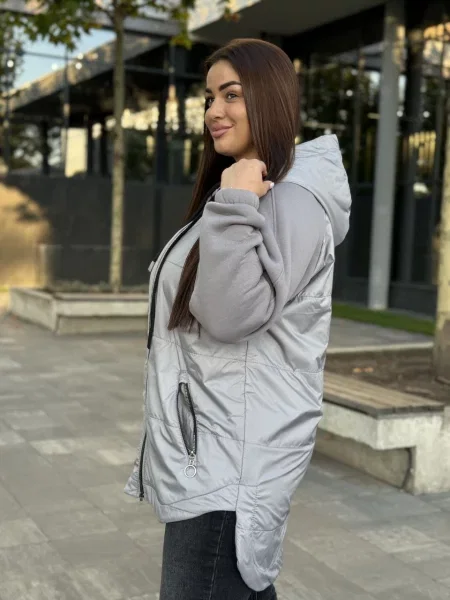 Демісезонна куртка Uaclothes сірий