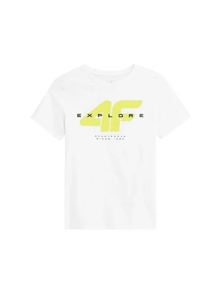 Tricou copii 4f alb