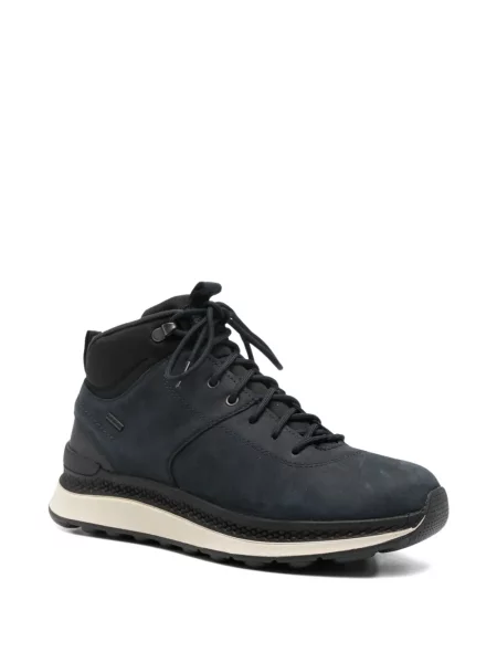 Botine Geox din piele albastru