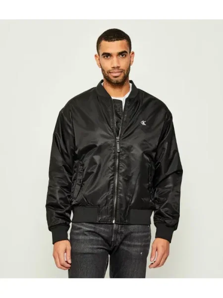 Calvin Klein Jeans Geacă bomber negru