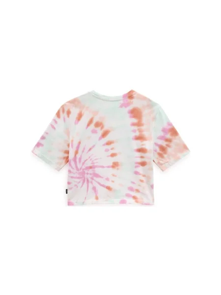 VANS Tricou portocaliu / roz / negru alb