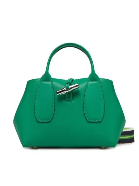Ročna torba Longchamp zelena