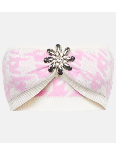 Top Area wełniany w pepitkę