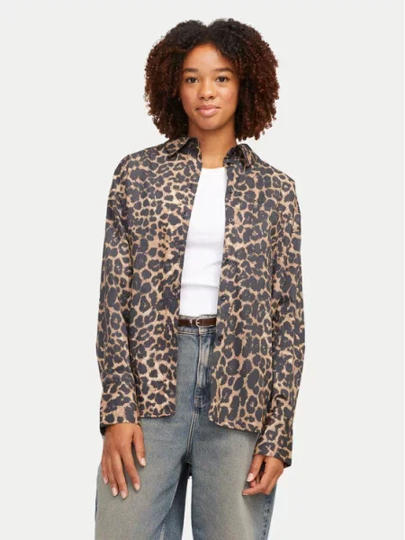 JJXX Сорочка Jamie коричневий