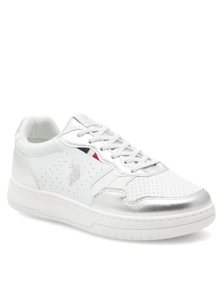 Sneakersy U.S. Polo Assn. biela