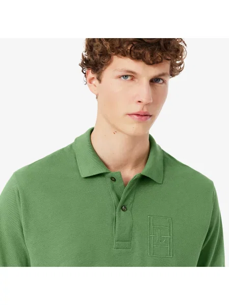 Lacoste Koszulka Polo Classic Fit zielona