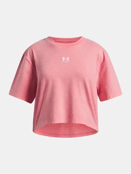 Gyerek pólóing Under Armour rózsaszín