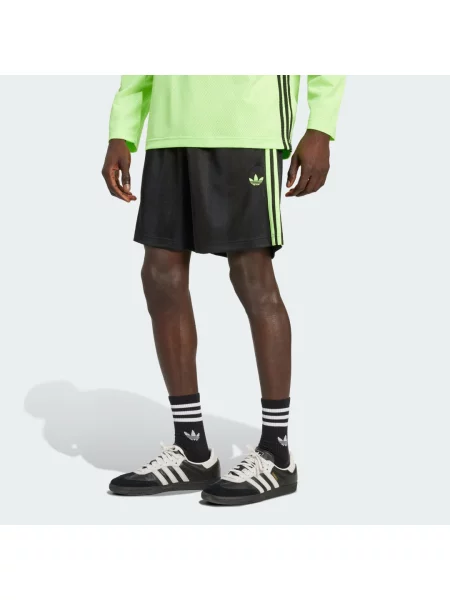 Žakárové kraťasy Adidas Originals černé