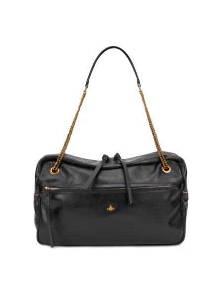 Torebka Vivienne Westwood skórzana czarna