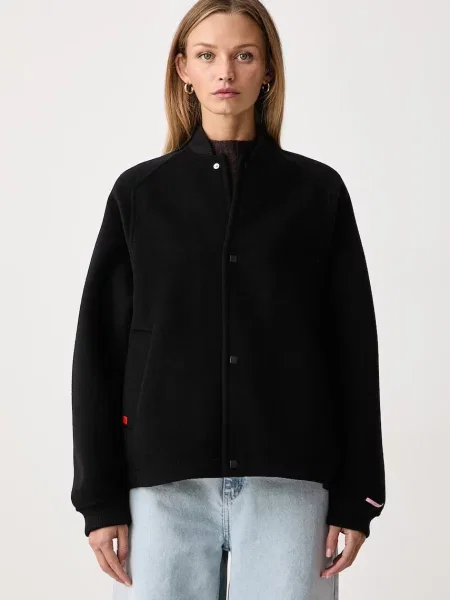 Max&Co. jachetă pentru femei din lână RUGIADA negru