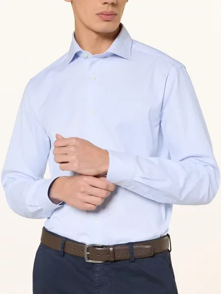 Canali Košile Slim Fit tmavě modrá
