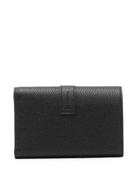 Кожено портмоне Tom Ford с автограф черно