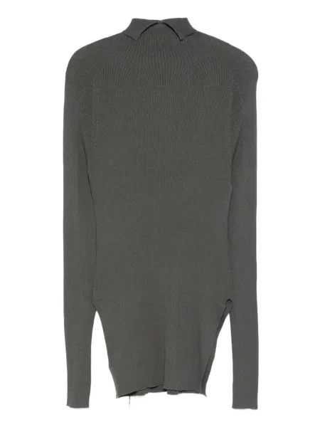 Haftowany top Ys szary