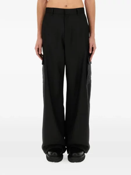 Pantaloni cargo Off-white alb
