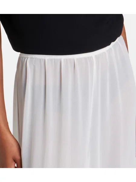 Pantaloni The Frankie Shop alb