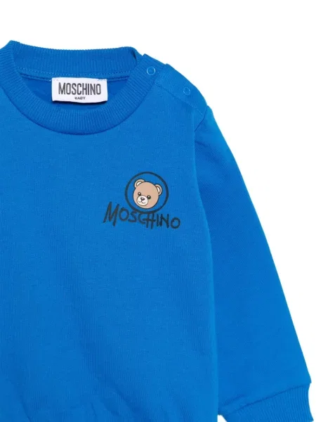 Bluza dziecięca Moschino niebieska
