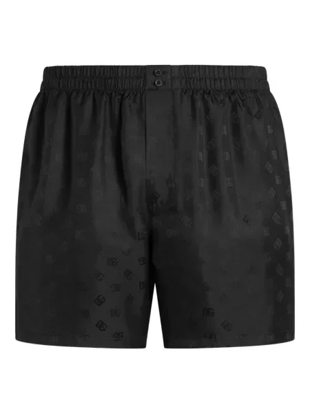 Boxeri Dolce & Gabbana de mătase negru